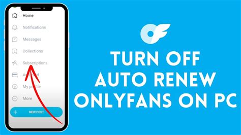 where is the auto renew button on onlyfans|How To Turn Off Auto Renew On OnlyFans 2024